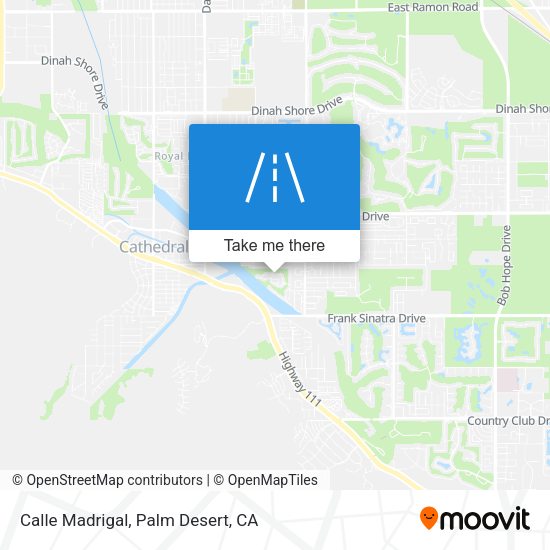 Calle Madrigal map