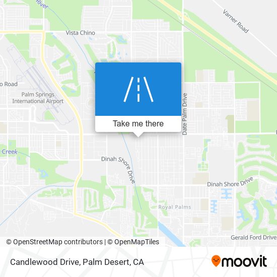Candlewood Drive map