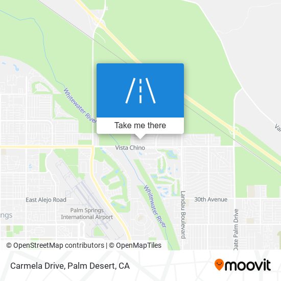 Carmela Drive map