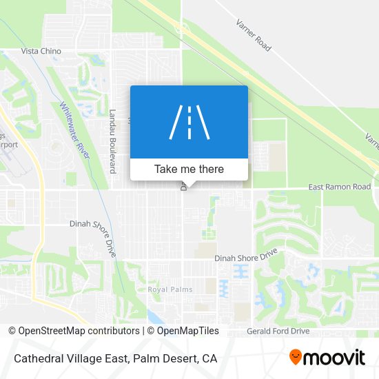 Cathedral Village East map