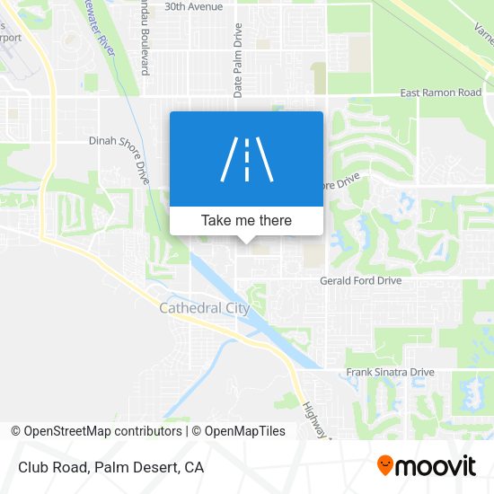 Mapa de Club Road