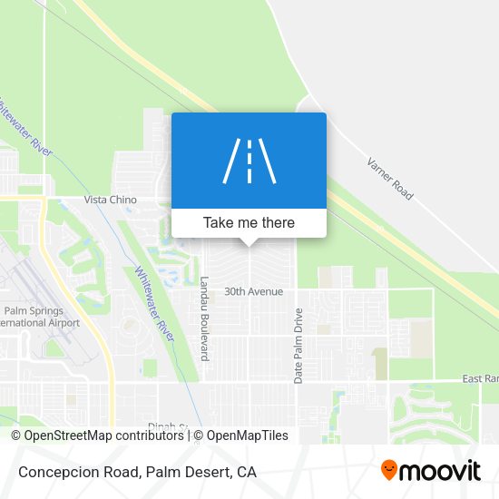 Mapa de Concepcion Road