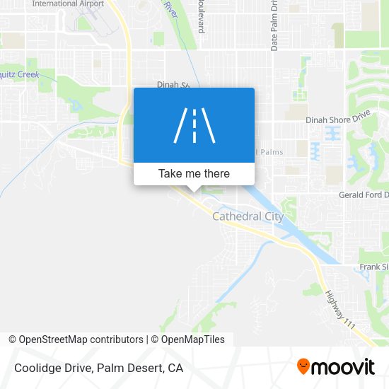 Coolidge Drive map