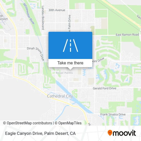 Eagle Canyon Drive map