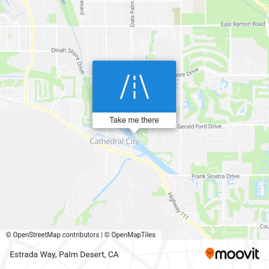 Mapa de Estrada Way