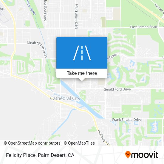 Mapa de Felicity Place