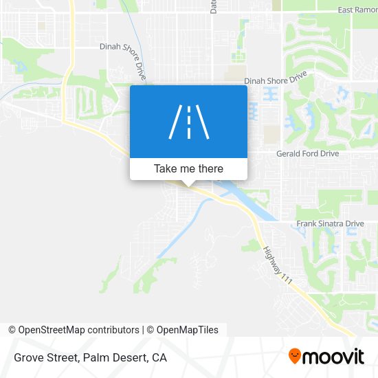 Grove Street map