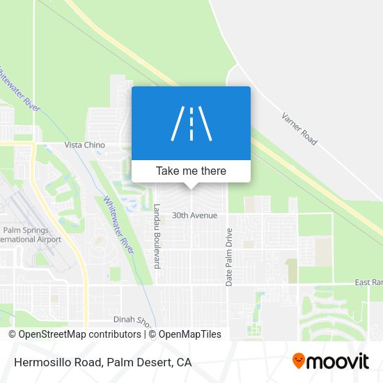 Hermosillo Road map