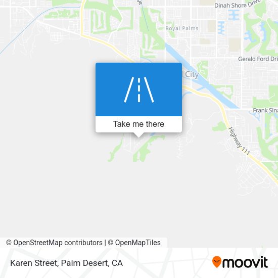 Mapa de Karen Street