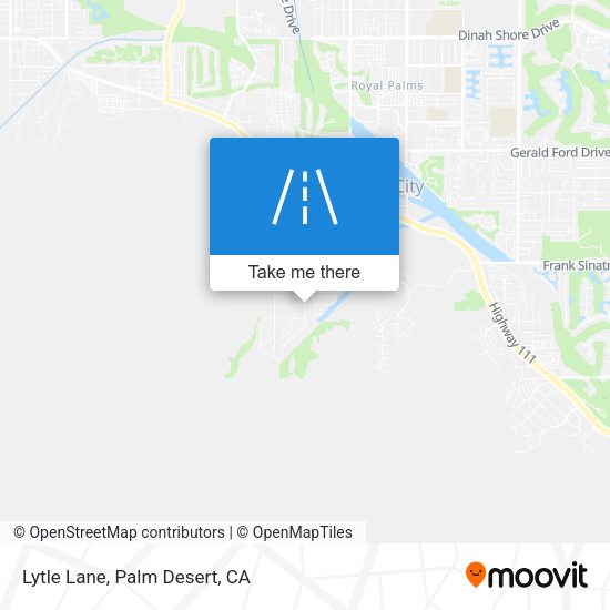 Mapa de Lytle Lane