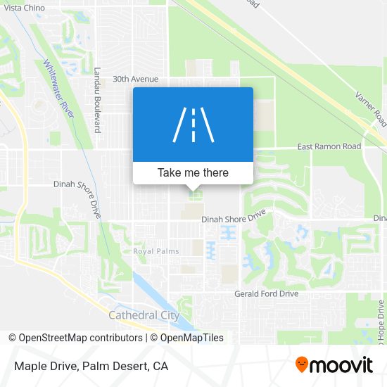 Mapa de Maple Drive