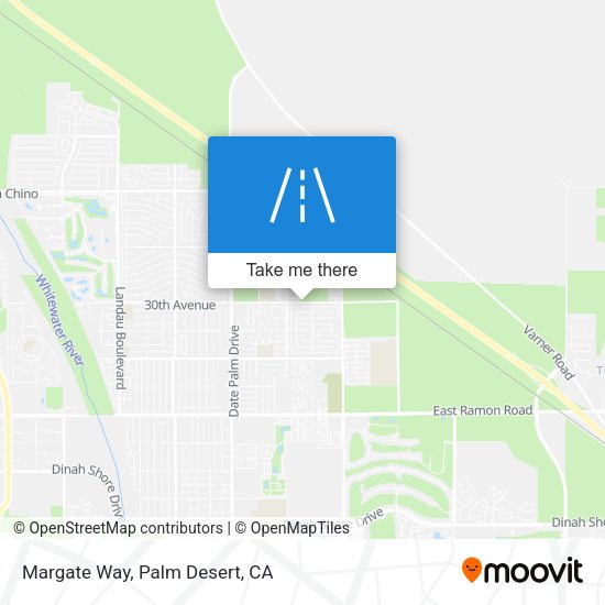 Margate Way map