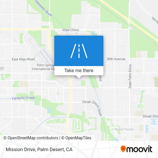 Mapa de Mission Drive