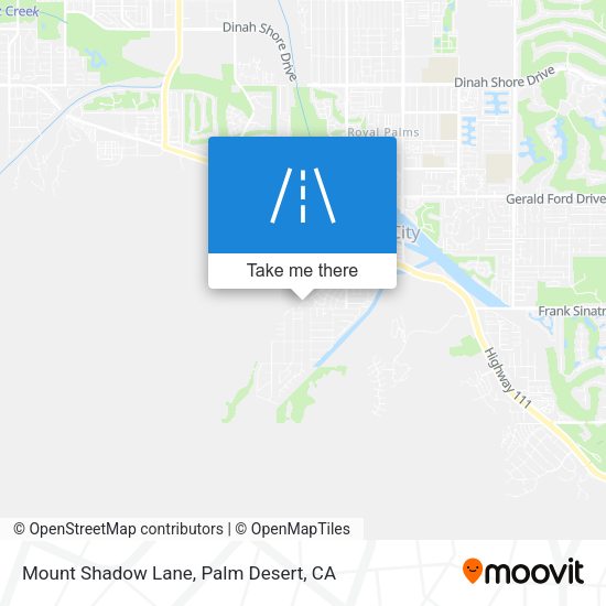 Mapa de Mount Shadow Lane
