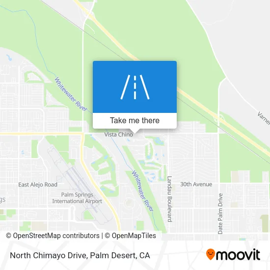 North Chimayo Drive map