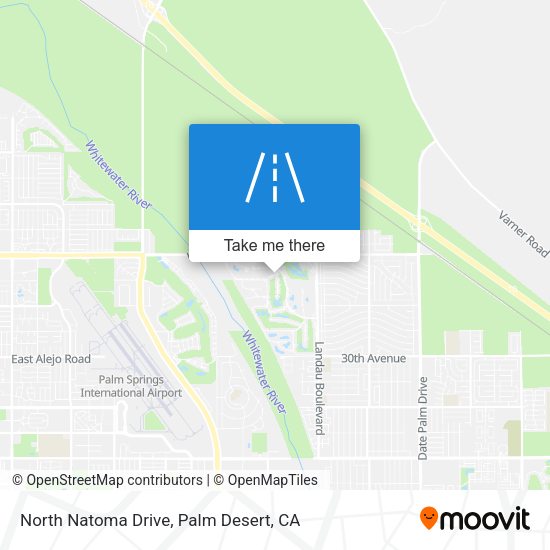 Mapa de North Natoma Drive