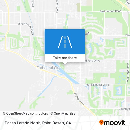 Paseo Laredo North map