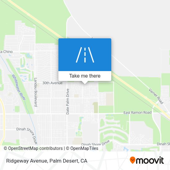 Mapa de Ridgeway Avenue