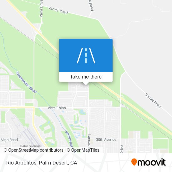 Rio Arbolitos map