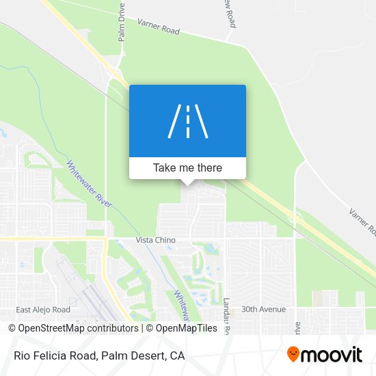 Rio Felicia Road map