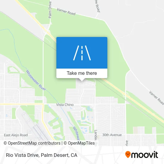 Rio Vista Drive map