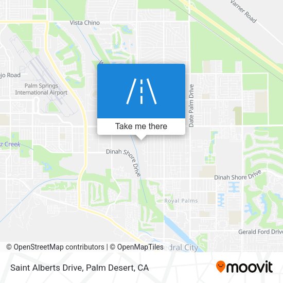 Mapa de Saint Alberts Drive