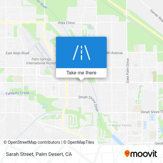 Sarah Street map