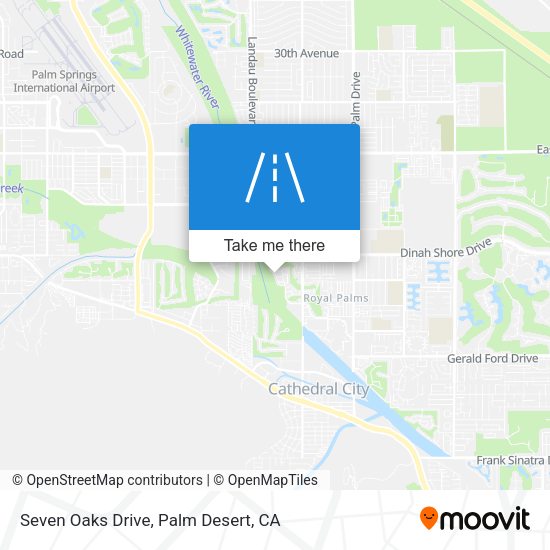 Seven Oaks Drive map