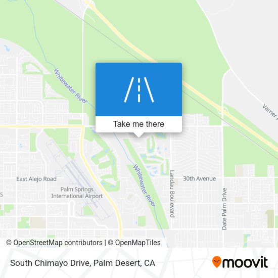 South Chimayo Drive map