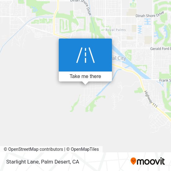 Mapa de Starlight Lane