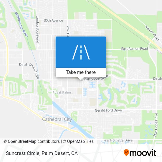 Suncrest Circle map