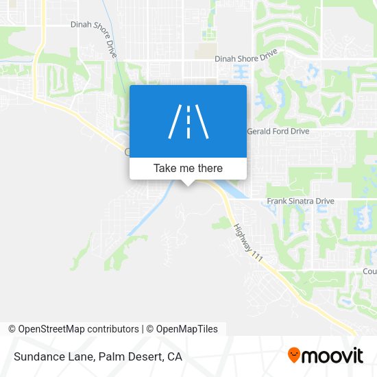 Sundance Lane map