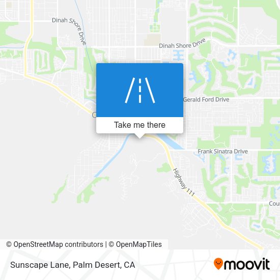 Mapa de Sunscape Lane