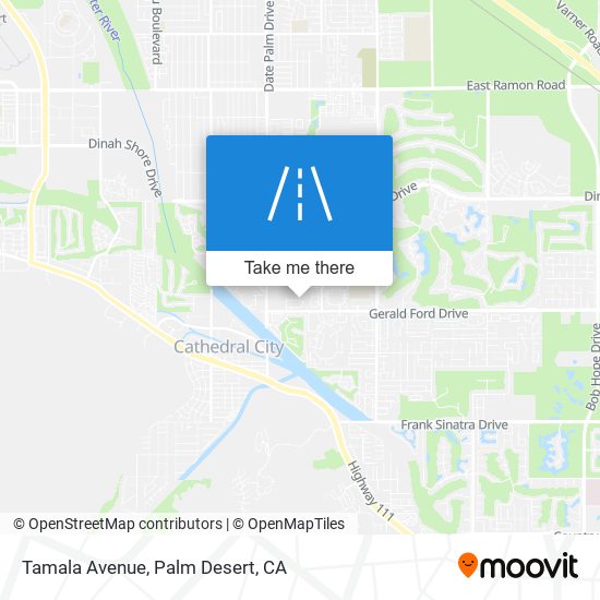 Tamala Avenue map