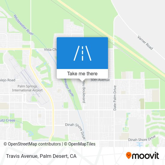 Travis Avenue map