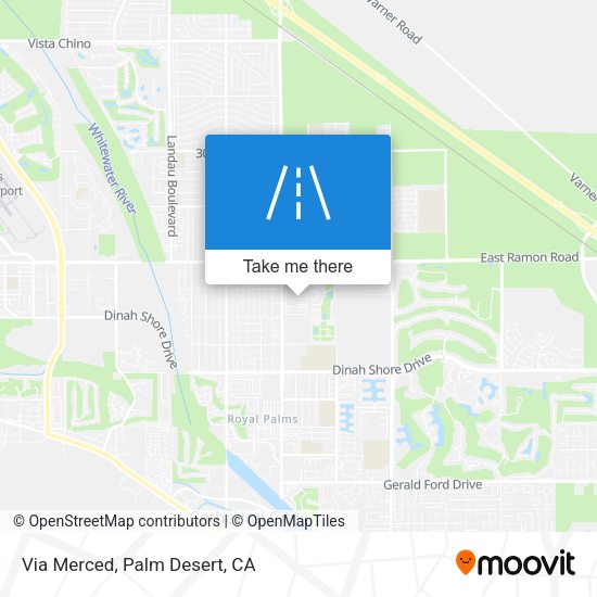 Mapa de Via Merced