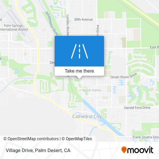 Village Drive map
