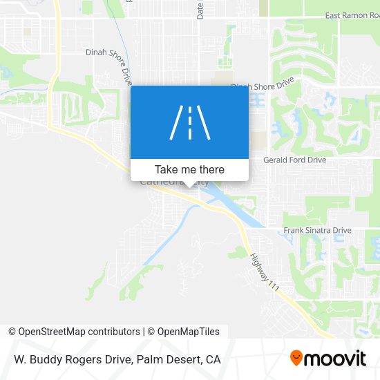 Mapa de W. Buddy Rogers Drive
