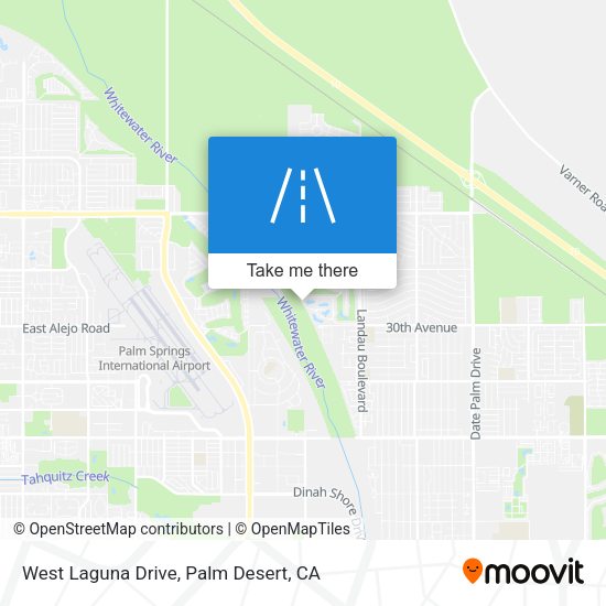 West Laguna Drive map