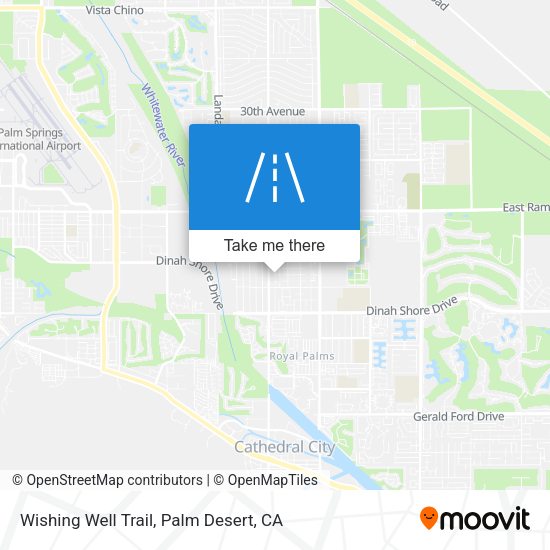 Wishing Well Trail map