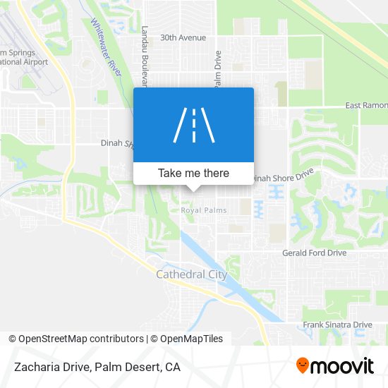 Zacharia Drive map