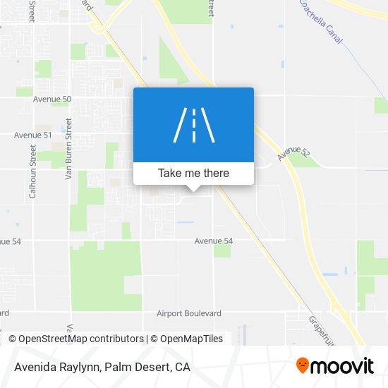 Avenida Raylynn map