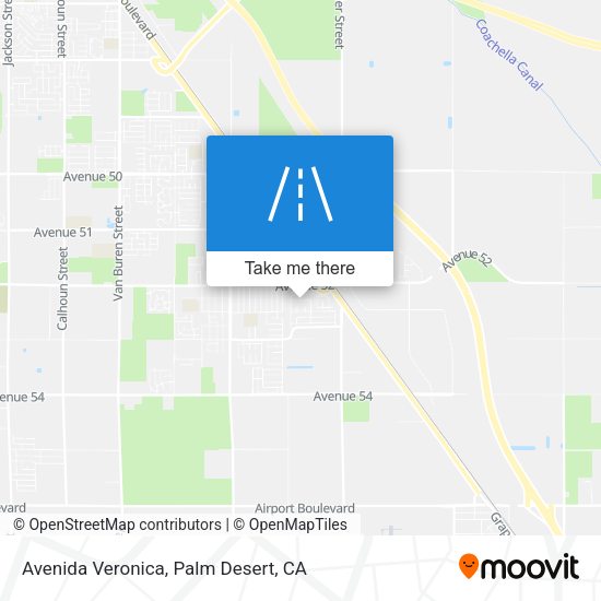 Avenida Veronica map