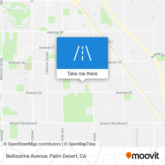 Mapa de Bellissima Avenue