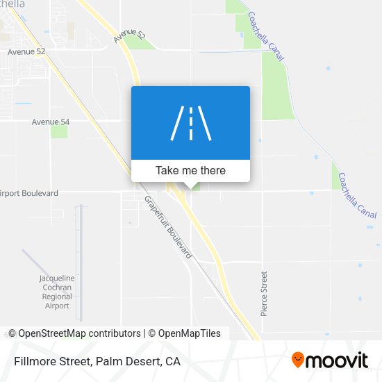 Fillmore Street map