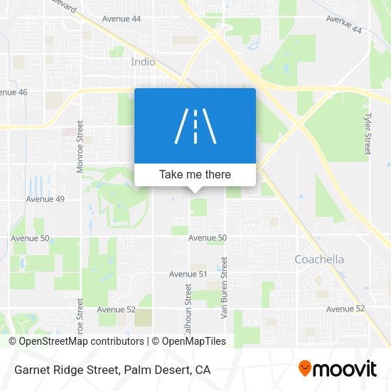 Garnet Ridge Street map