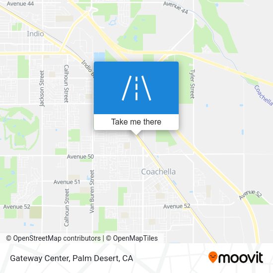 Gateway Center map
