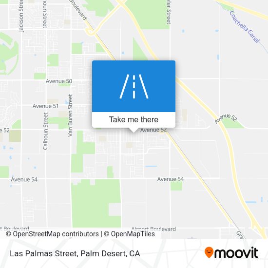 Las Palmas Street map
