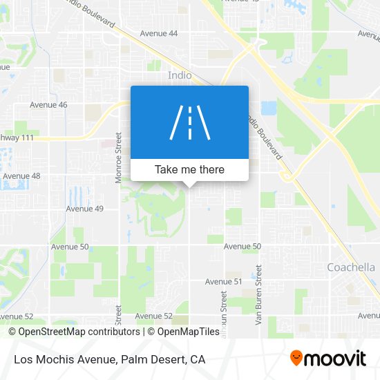Los Mochis Avenue map
