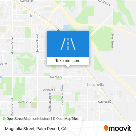 Mapa de Magnolia Street